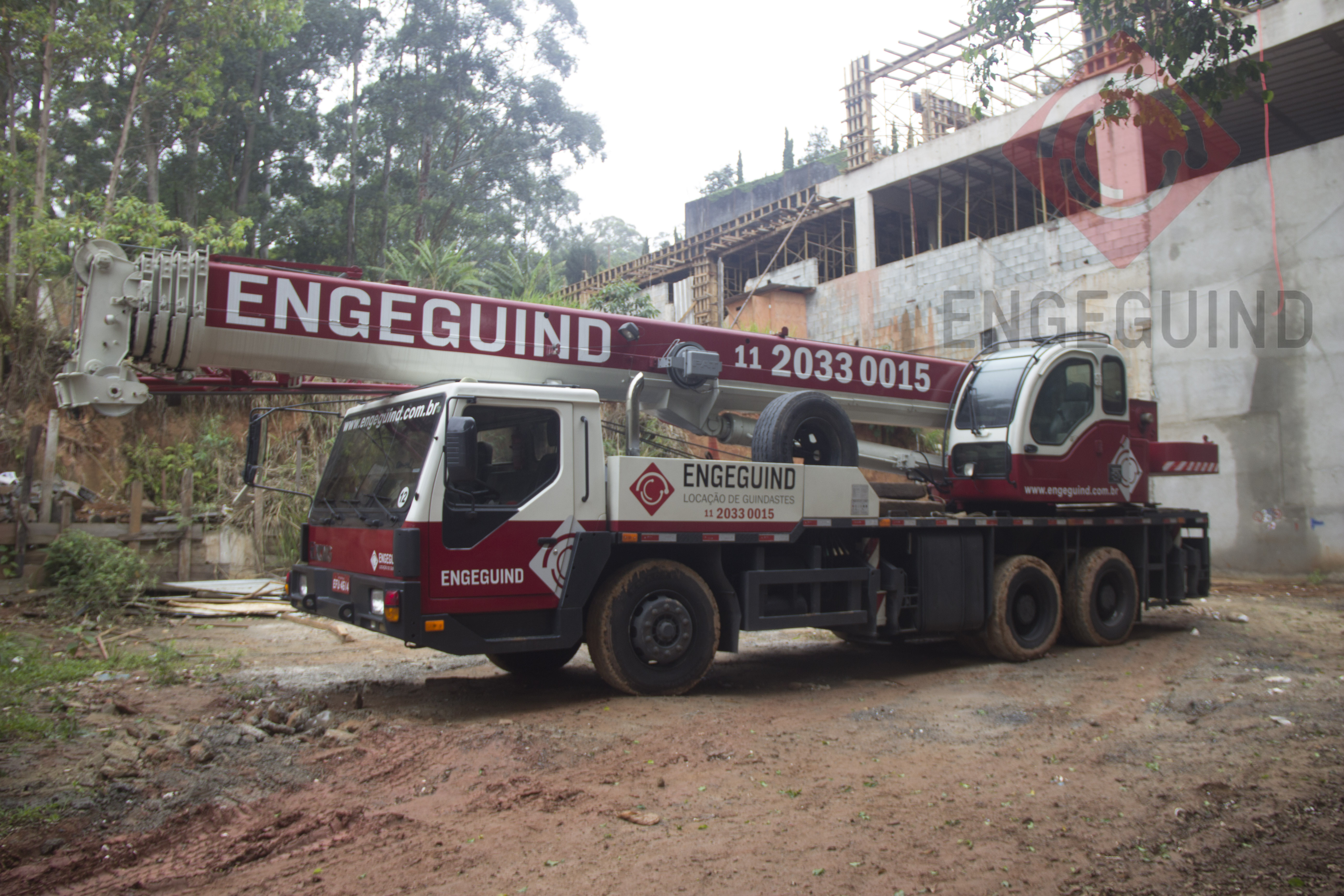 Locação de Guindaste de 30 Toneladas em Barueri Aluguel Imagem