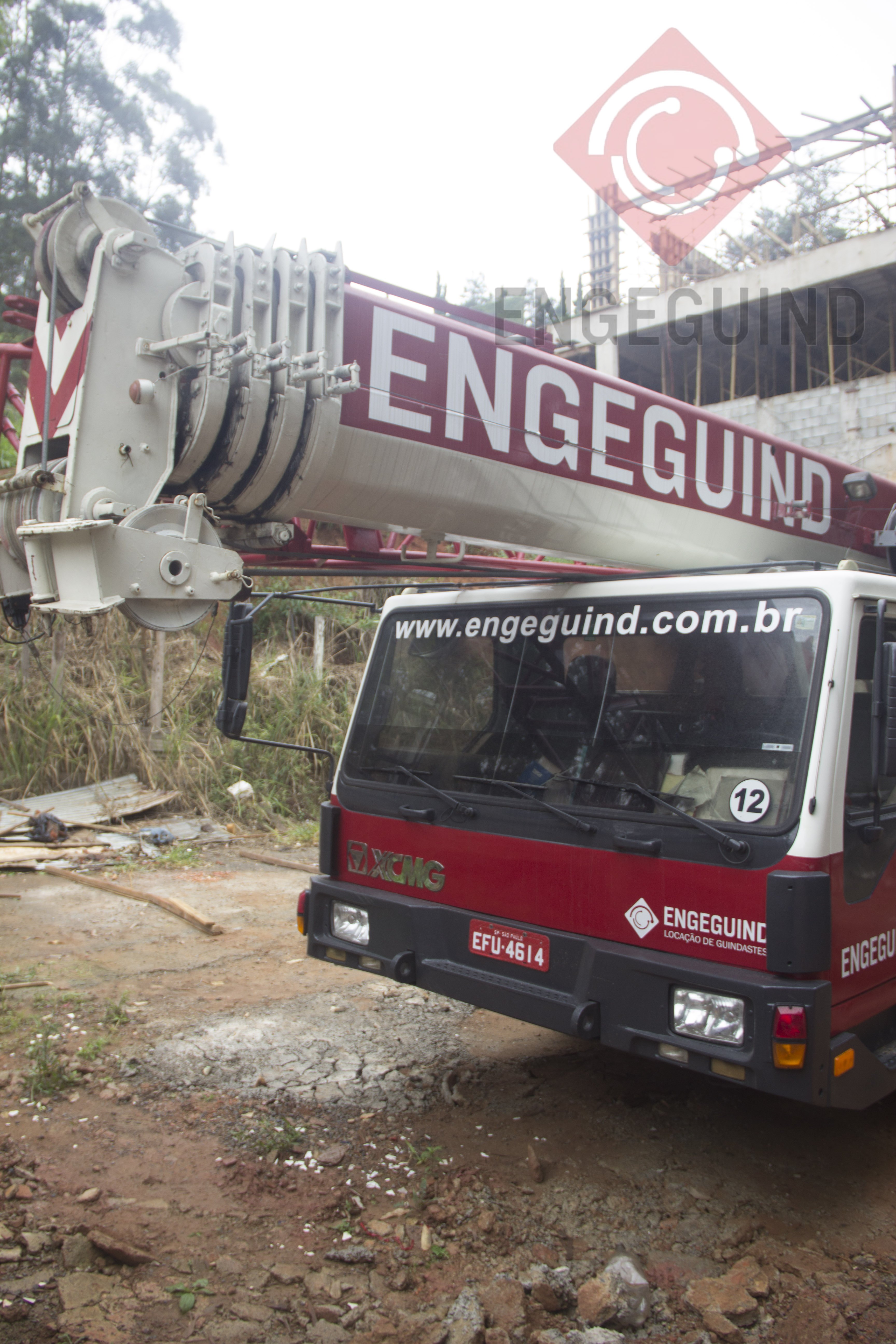 Locação de Guindaste de 30 Toneladas em São Paulo Aluguel Imagem