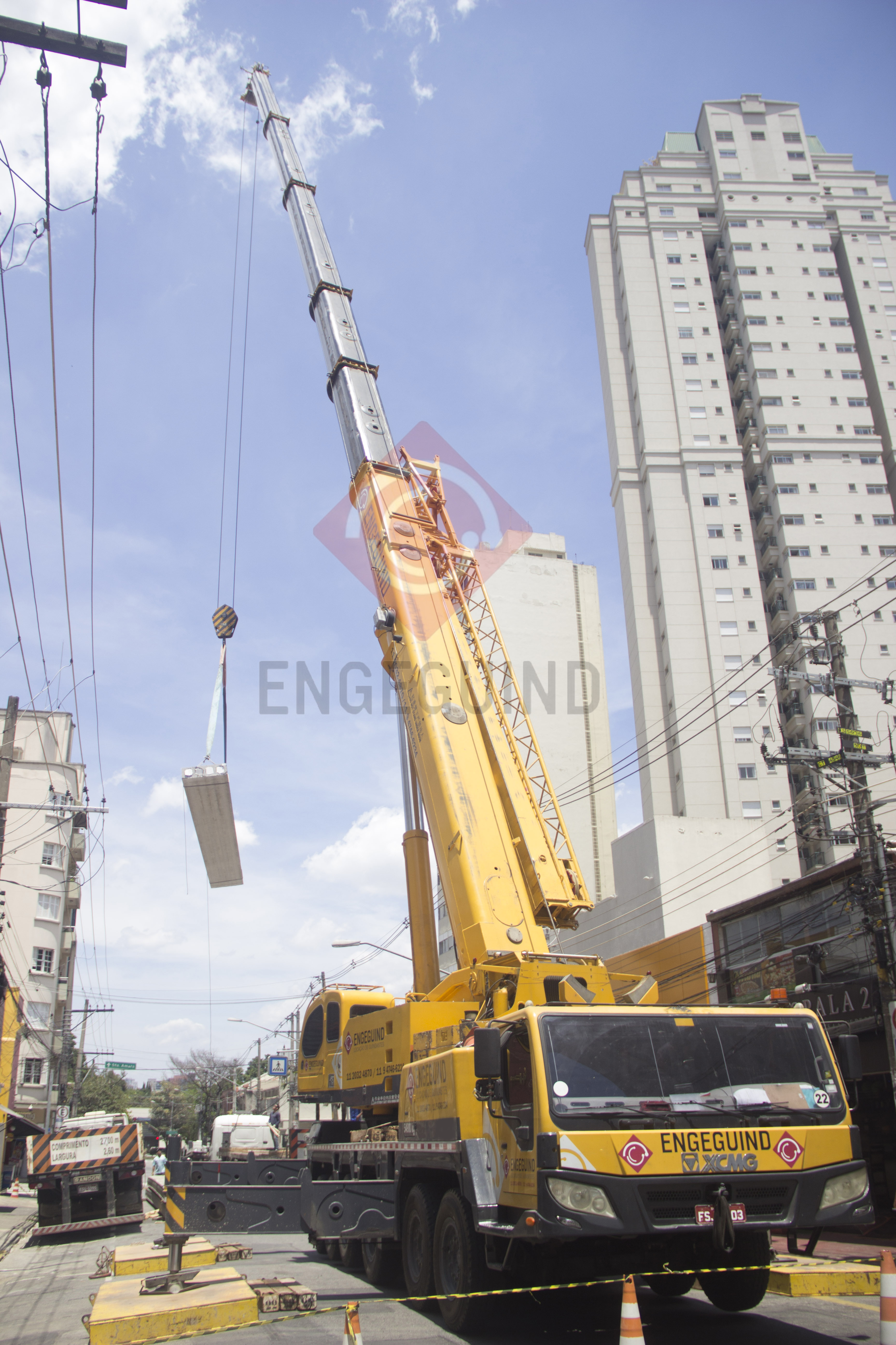 Locação de Guindaste para construção civil São Paulo SP - Aluguel Imagem