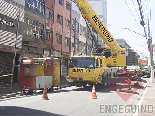 Locaão de Guindaste de 100 Toneladas No ABC - Aluguel