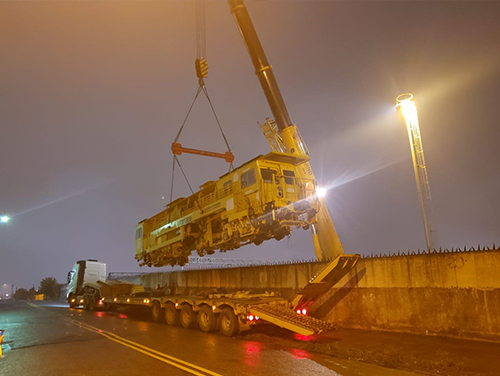 Locação de guindaste de 160 toneladas no Alto Tietê - 2